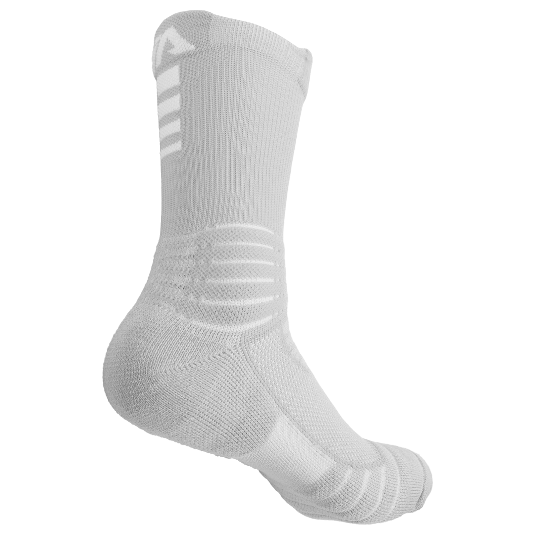 iAthletic Elite Performance Socks - Grey/Grey/White