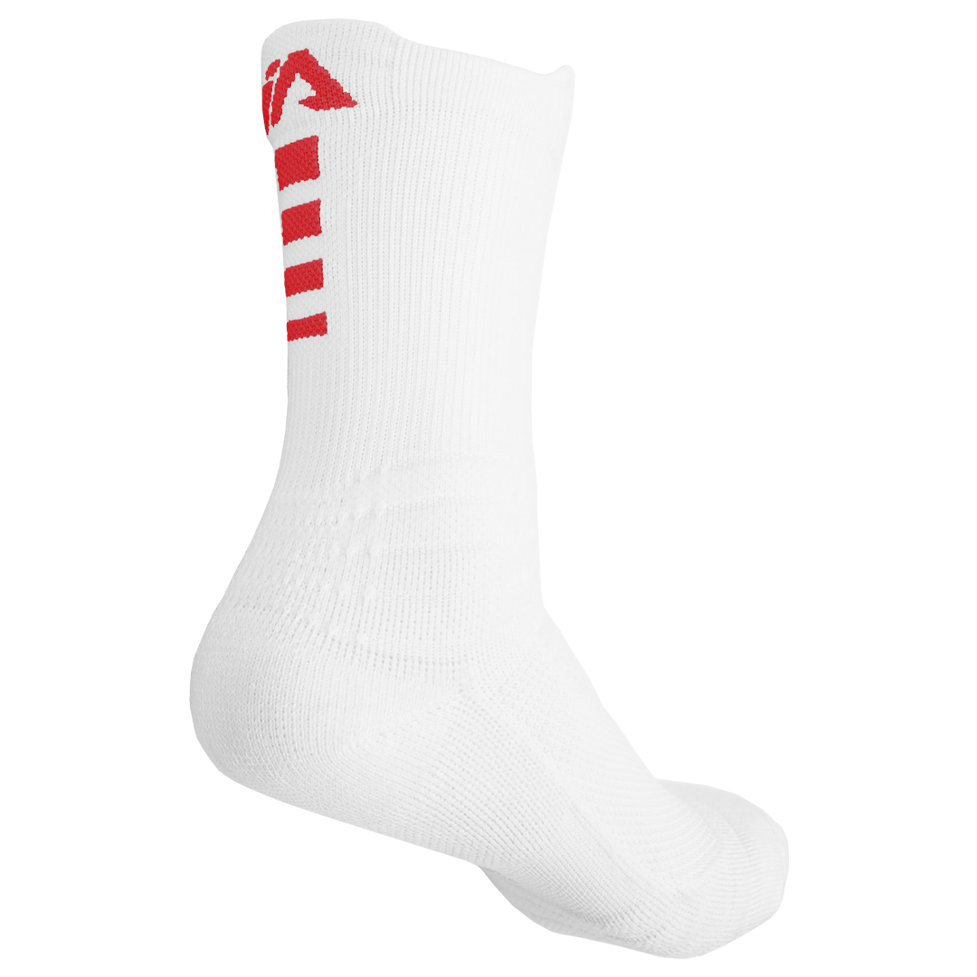 iAthletic Elite Performance Socks - White/White/Red