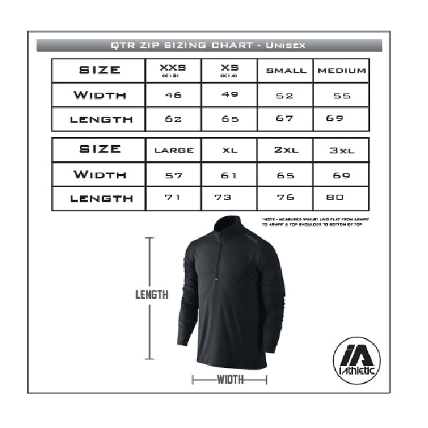 iAthletic ProTech Quarter Zip Jacket - Black