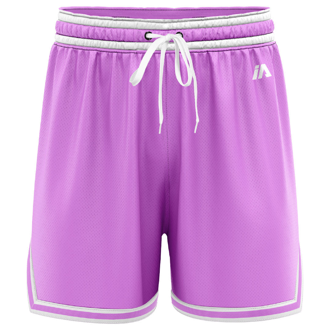 iAthletic Casual Basketball Shorts Men's - Pink/White