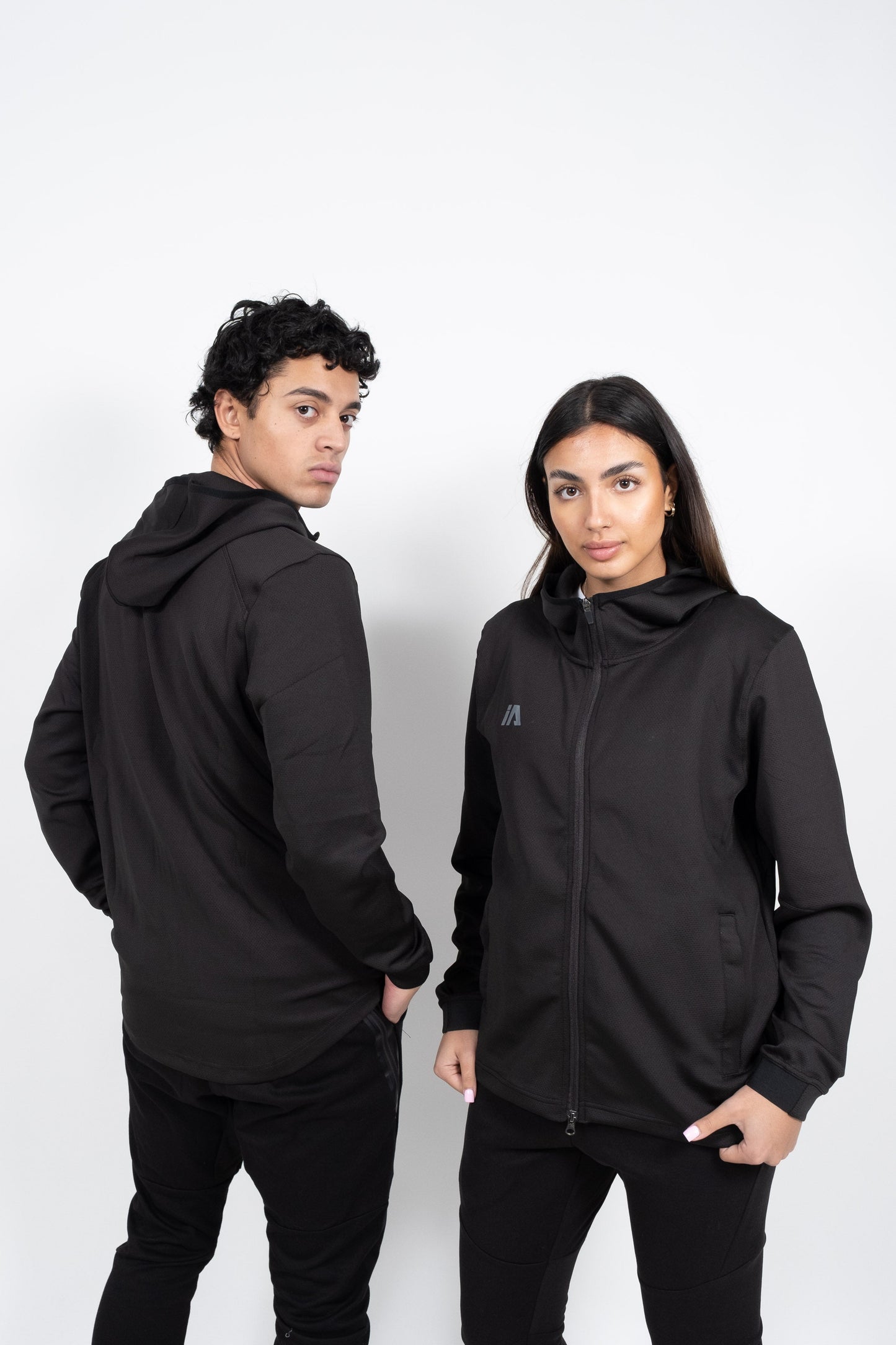 iAthletic ProTech Zip Hoodie - Black