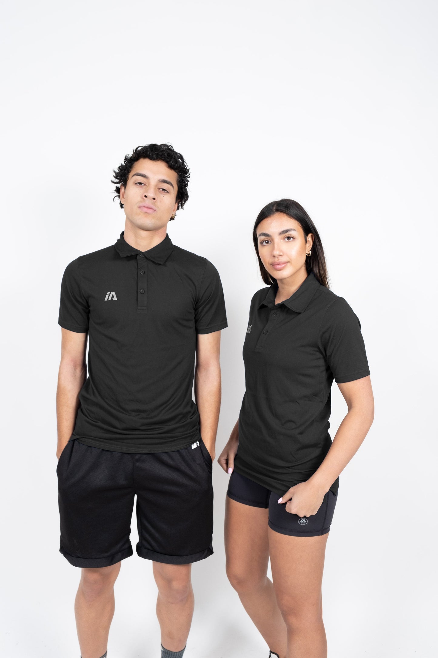 iAthletic ProTech Polo - Black Marle