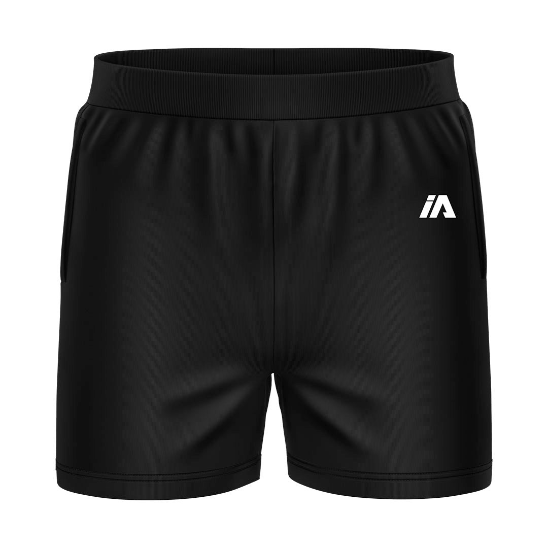 iAthletic Womens 5" Pro Sport Shorts - Black